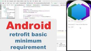 Android Retrofit - Retrofit GET Method | Beginner Simple Example