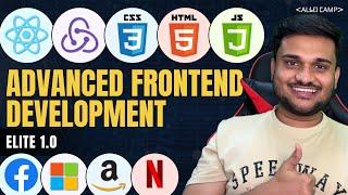 Launching FRONTEND Development course | 300+ hours | 30+ Projects | React | Next | TypeScript