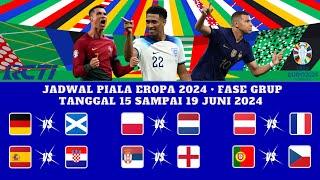Jadwal Piala Eropa 2024 Live RCTI ~ PORTUGAL vs CEKO ~ SPANYOL vs KROASIA ~ EURO 2024