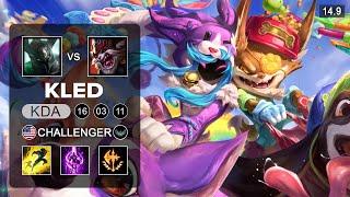 Kled vs Mordekaier TOp - NA Challenger - Patch 14.9 Season 14