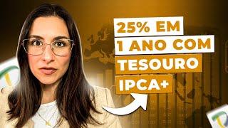 25% em 12 meses com Tesouro IPCA+ 2045! Oportunidade HISTÓRICA de marcação a mercado