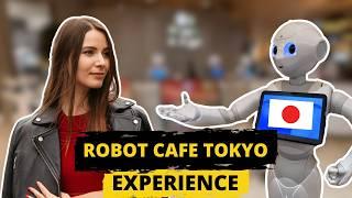 Would You Let a ROBOT Serve You?  Tokyo’s Futuristic Cafe! 