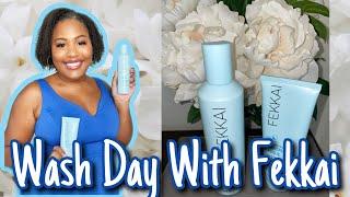 Wash Day with Fekkai | Shampoo + Hair Mask Review | Tiffany Arielle