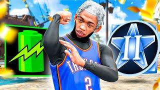 I HIT STARTER 2 IN NBA 2K25! UNLOCKING *OVERPOWERED* ADRENALINE RECHARGER WITH THE BEST GUARD BUILD