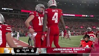 Ohio State STRIKES FIRST vs. Tennessee with TD pass to Jeremiah Smith  | College Football Playoff