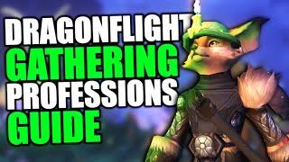 WoW Dragonflight Gathering Guide - ULTIMATE Gathering Professions Beginner Guide