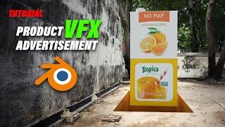 How to create VFX Advertisement for brands! - Blender Product CGI Tutorial