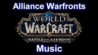 Alliance Warfronts Music - Warcraft Battle for Azeroth Music