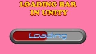 How to make a LOADING BAR in Unity