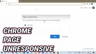 Mengatasi Chrome Laptop Muncul Tulisan Page Unresponsive