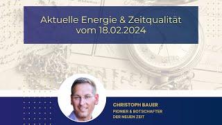 Live Talk - Aktuelle Energie & Zeitqualität vom 18.02.2024