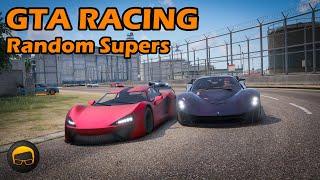 Racing Well For Once In Random Supercars - GTA 5 Serious Racing №48