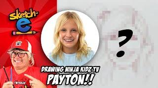 Drawing Ninja Kidz TV Payton!