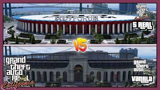 GTA 5 Maze Bank Arena vs Real Life Kia Forum ► 5Real & LA Revo 2.0 Comparison