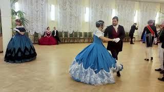 Kyrov. Cross-step waltz with Sofia & Pavel