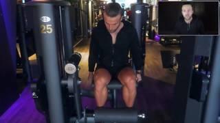 GymTime im Fitseveneleven/ Beinstrecker Maschine richtig ausführen +Tipps / Quads