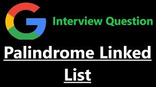 Palindrome Linked List - Leetcode 234 - Python