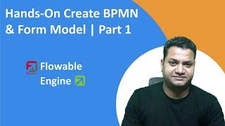 10 - Flowable Hands On | Create BPMN Model | Create Form Model | EducationTatva