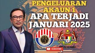 JANUARI 2025! ADA KEPUTUSAN PENGELUARAN AKAUN 1?