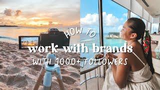 How to work with brands with a small following | Micro-influencer without a large following