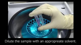 How to use MonoSpin: a spin column for concentration and purification of trace level samples