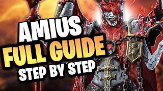 AMIUS STEP-BY-STEP GUIDE EVERYTHING YOU NEED! | RAID: SHADOW LEGENDS