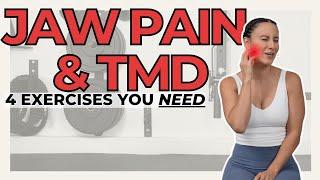 4 exercises you need for TMD Jaw Pain