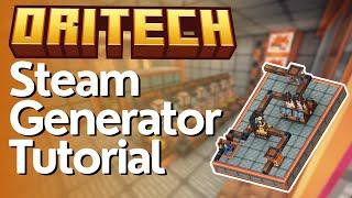 How To: Oritech Steam Engines - Minecraft 1.21.1