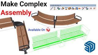 Building Complex Assembly Using Profile Builder 4 In SketchUp