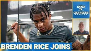 Brenden Rice Joins To Talk Not Being Satisfied Just Making the Team and Dog Mentality in the WR Room