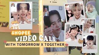 fancall experience vlog : Shopee video call fansign with TXT! 투모로우바이투게더 영통팬싸 | 모아로그