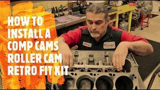 HOW TO INSTALL A COMP CAMS ROLLER CAM RETRO FIT KIT.