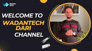 Wadan Tech Dari Channel Intro ودان تیک دری #technology #tech #learning