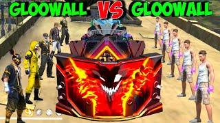 Gloowall Vs Gloowall Skin Challange On Factory Roof | The Chaos New Gloowall - Garena Free Fire