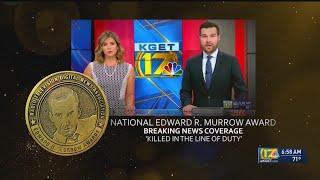 KGET News team receives the Edward R Murrow award