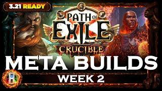 [PoE 3.21] CRUCIBLE META BUILDS 2 - MOST PLAYED - CRUCIBLE LEAGUE - POE BUILDS