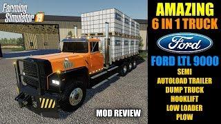 Amazing Ford LTL 9000 (6 in 1) Truck (Updated) Mod Review