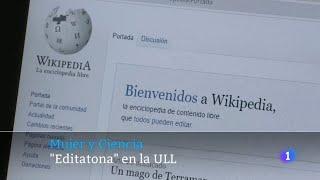 Mujer y ciencia. "Editatona en la ULL"