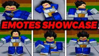 6 New Emotes Showcase In Roblox Z Battlegrounds