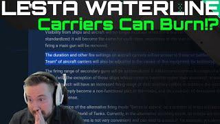 Lesta Waterline - Carriers Can Burn!?