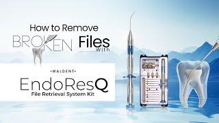 How to remove broken file from root canal | Waldent EndoResQ File Retrieval System Kit | Dentalkart