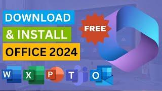 How to Download and Install Genuine Office 2024 For Free | Microsoft Word/Excel/Power Point ......