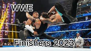 WWE All Finishers 2023 (male)