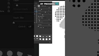 Create a custom HALFTONE brush in Photoshop! 