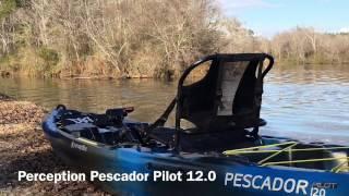 Yak Reviews: Perception Pescador Pilot 12.0 Pedal Kayak