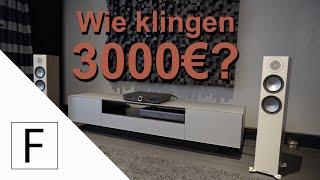 Preis- / Klangverhältnis on Point! Monitor Audio Bronze 200 mit Roksan Attessa!