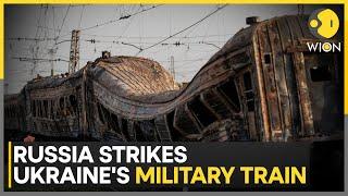 Russian Forces Strike Ukrainian Military Train, Destroys Ammunition Depot WION