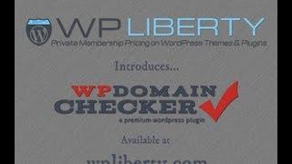 WP Domain Checker: A Premium WordPress Plugin