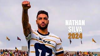 Nathan Silva  2024 • Jugadas Defensivas, Pases & Goles • Pumas UNAM