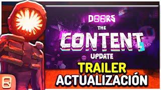 NEW UPDATE! "DOORS: THE CONTENT UPDATEOFFICIAL DATE | ADMIN PANELI Doors I Roblox